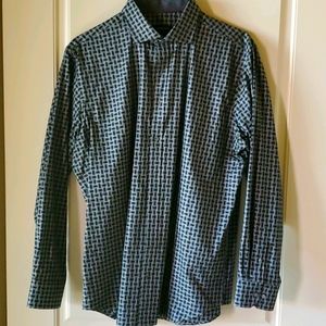 Bugatchi Classic Fit Long Sleeve Button Down